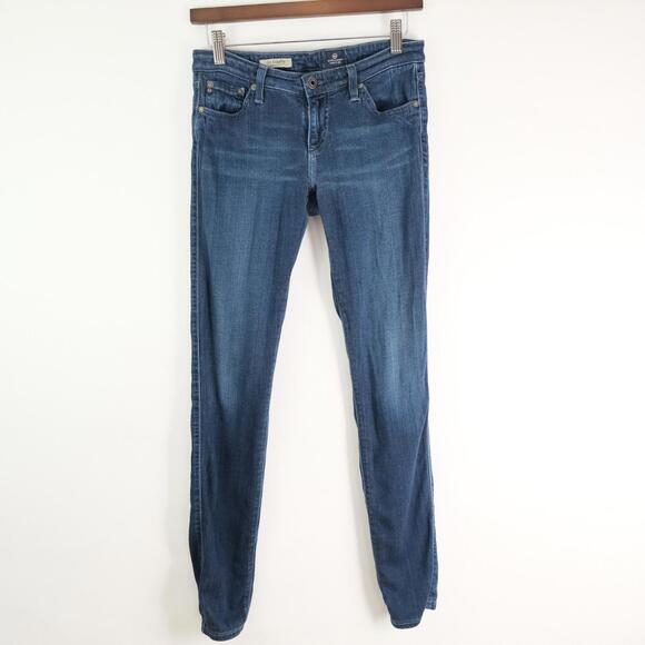 AG Adriano Goldschmied Jeans Women’s Size 28 R The Legging Super Skinny Low Rise - Picture 1 of 9